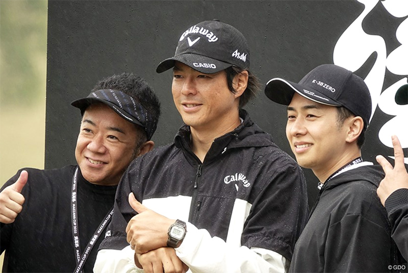 石川遼選手との写真